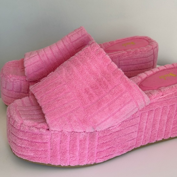Pink Platform Sandals - Picture 4 of 4